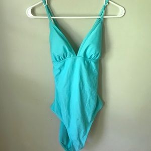 Teal one piece